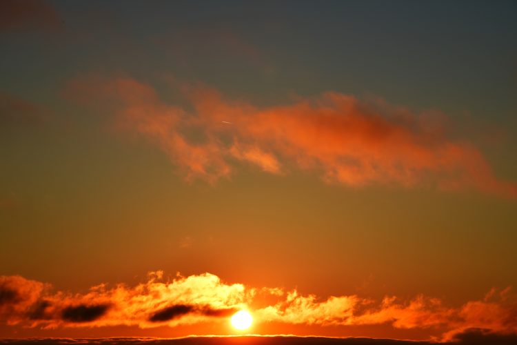 Orange Ball In The Sky - Skyspy Photos, Images, Video